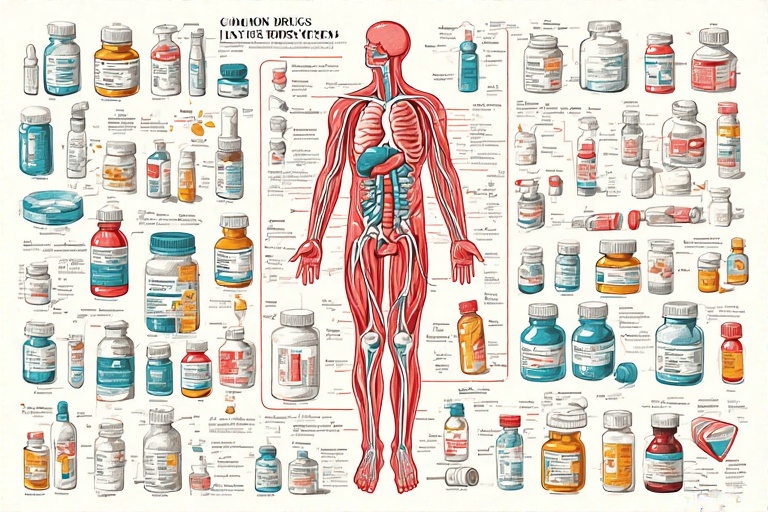 Drugs for various systems